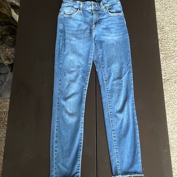 DSTLD MID RISE RAW HEM DENIM - Picture 4 of 4